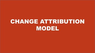 3. CHANGE ATTRIBUTION MODEL
CHANGE ATTRIBUTION
MODEL
 