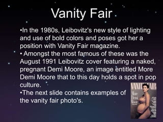 Annie leibovitz | PPTX