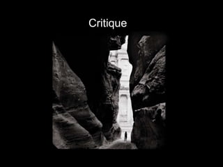 Critique<br />