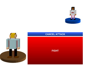 Tackle Defend Quake Blizzard FIGHT CANCEL ATTACK 