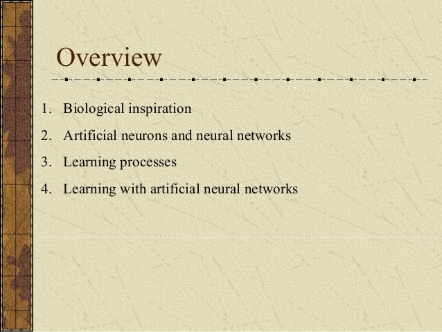 What is artificial neural networks