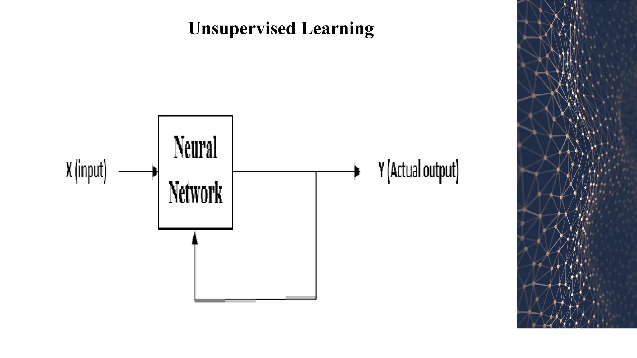 Unsupervised Learning
 