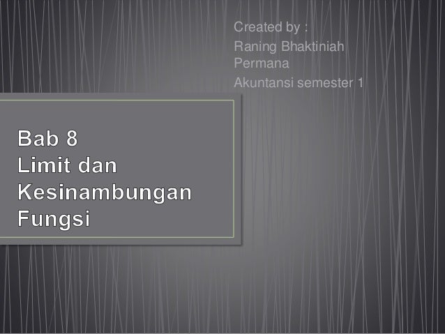 14+ Contoh Soal Limit Dan Kesinambungan Fungsi - Kumpulan ...