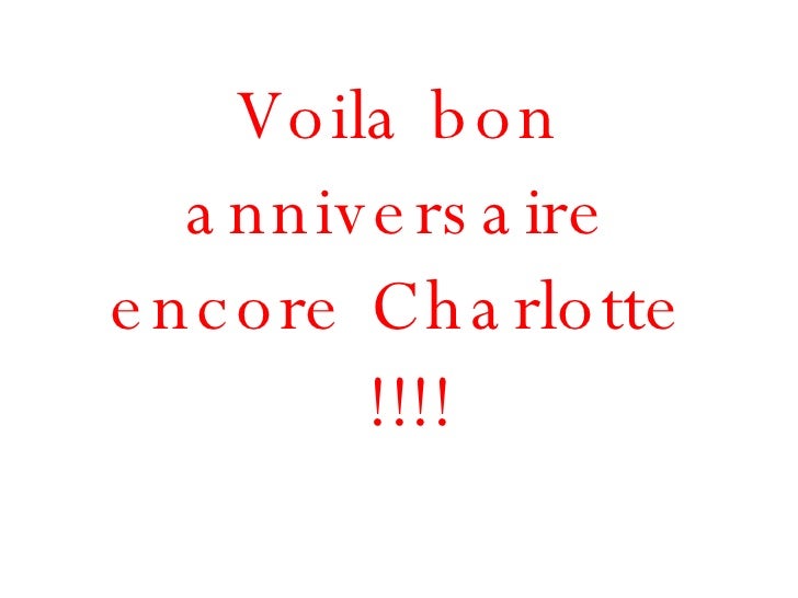 Anniversaire Chachou2 Anniversaire Chachou2