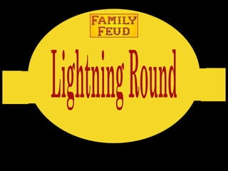 Lightning Round 