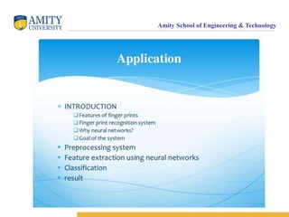 Amity School of Engineering & Technology
 