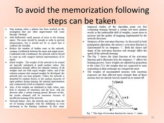 To avoid the memorization following
steps can be taken
50ashokktiwari@gmail.com
 