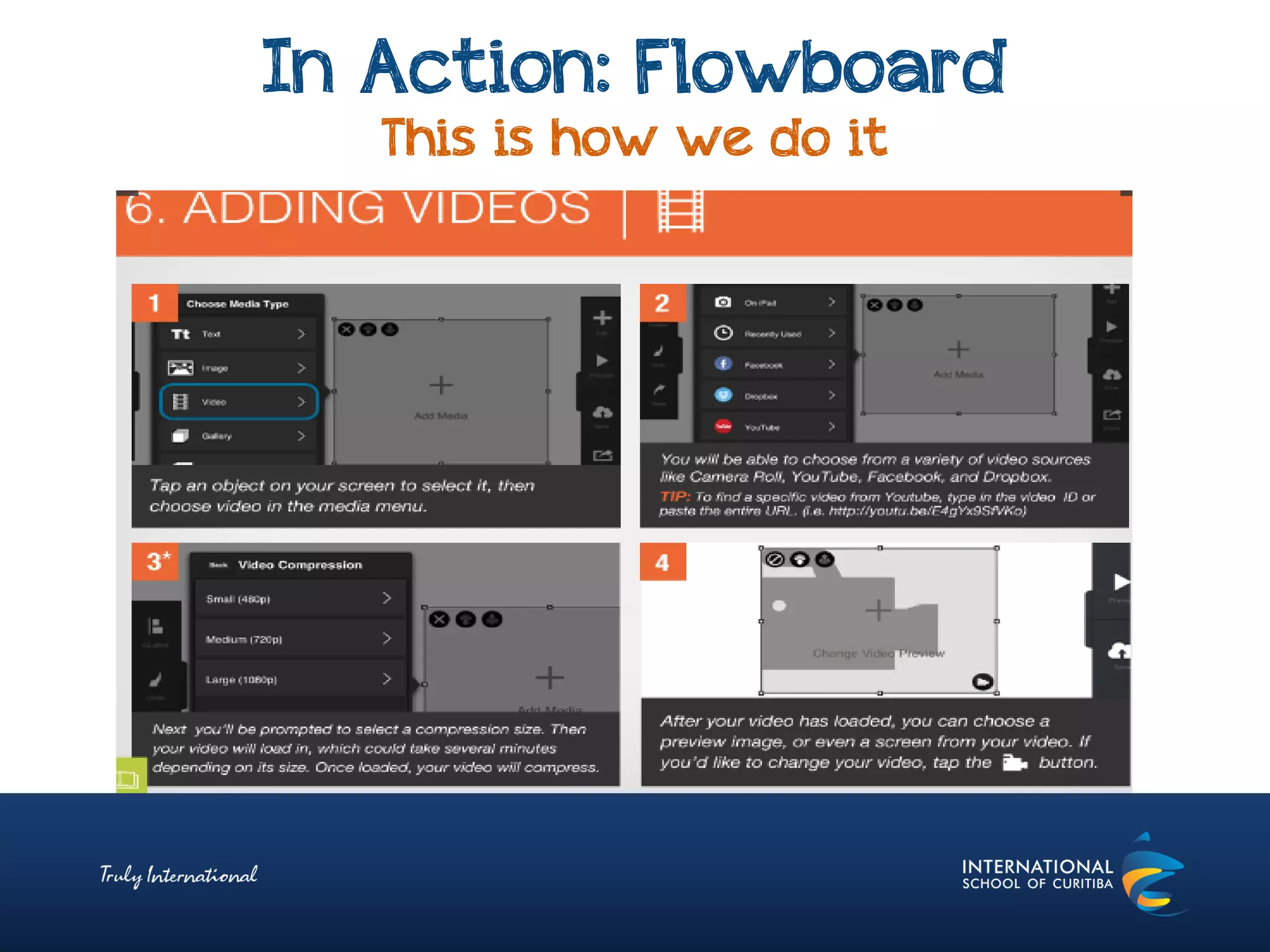 In Action: Flowboard
This is how we do it
 