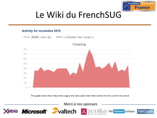 Le Wiki du FrenchSUG




      Merci à nos sponsors
 