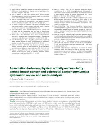 37. Peters S, Adjei AA, Gridelli C et al. Metastatic non-small-cell lung cancer (NSCLC):
ESMO clinical practice guidelines...