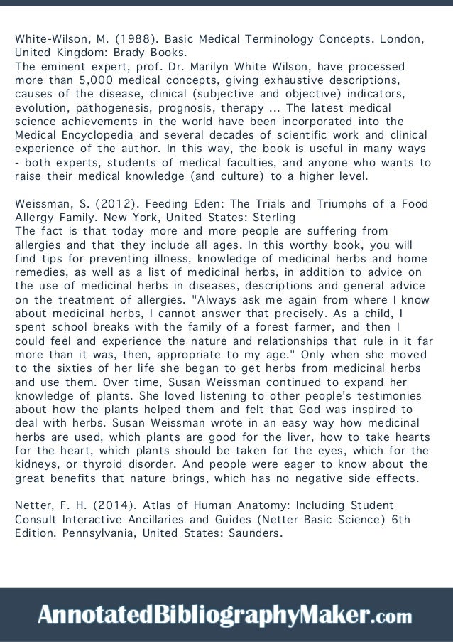 Annotated bibliography peer review examples picture