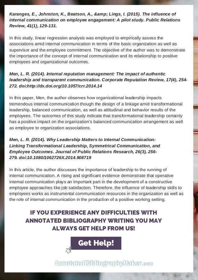 Apa annotated bibliography sample paper picture