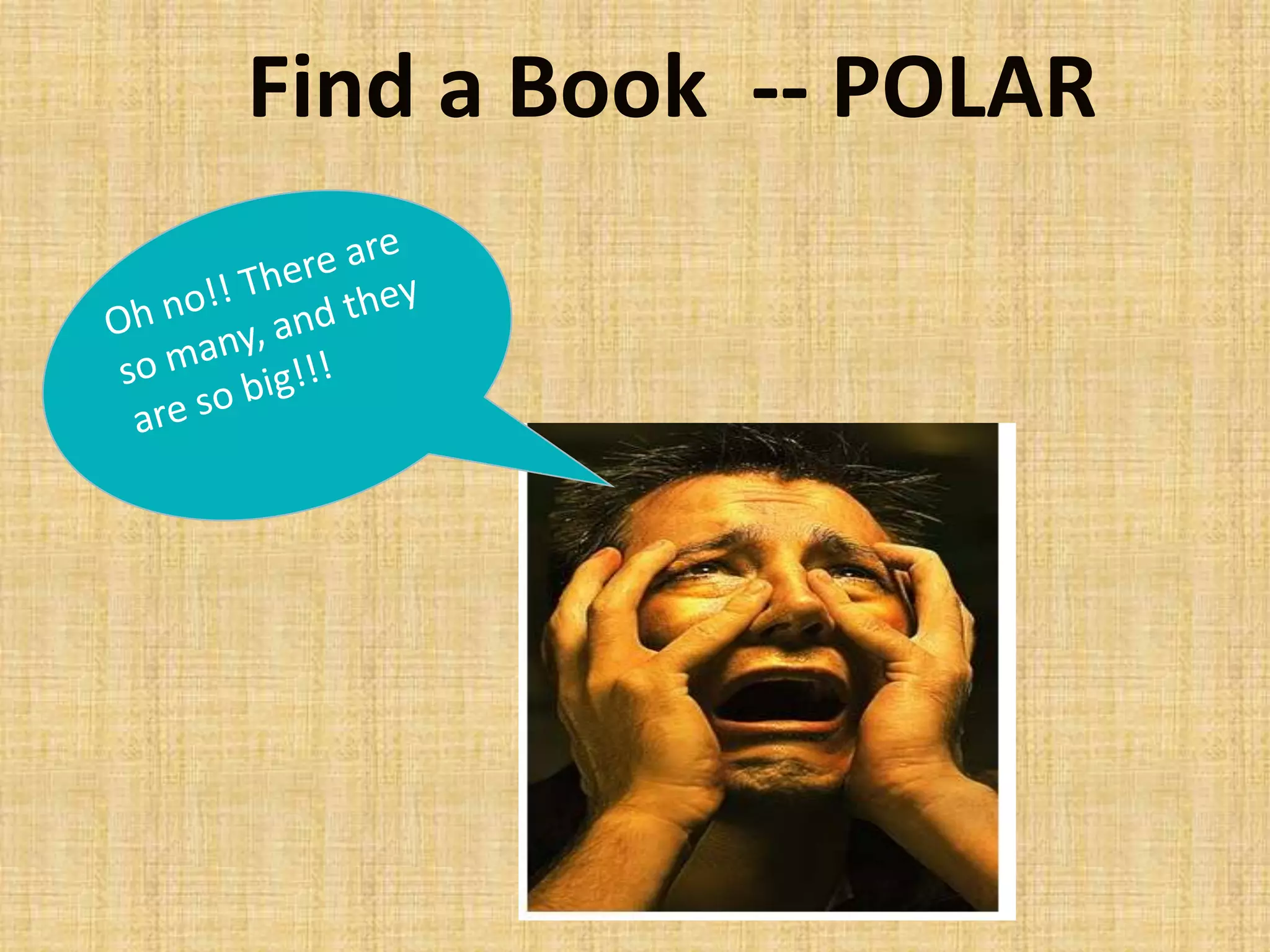 Find a Book -- POLAR
 