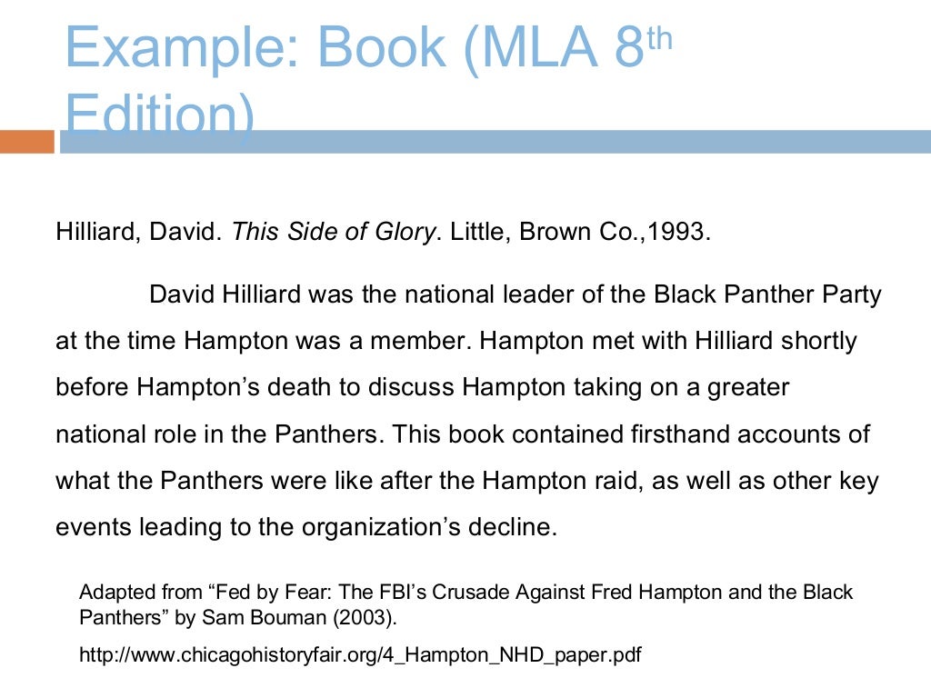 Mla 8 bibliography generator picture