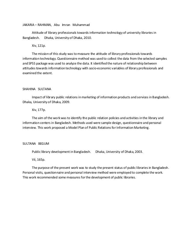 Annotated bibliography format picture