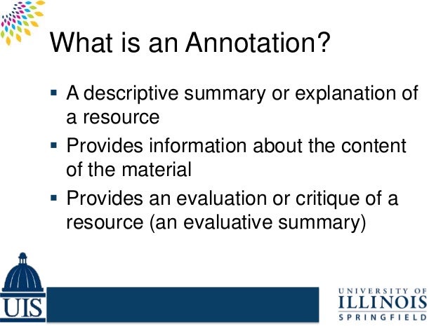 What is an Annotation? What is an Annotation?