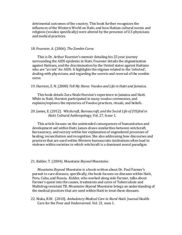 How to do a annotated bibliography image