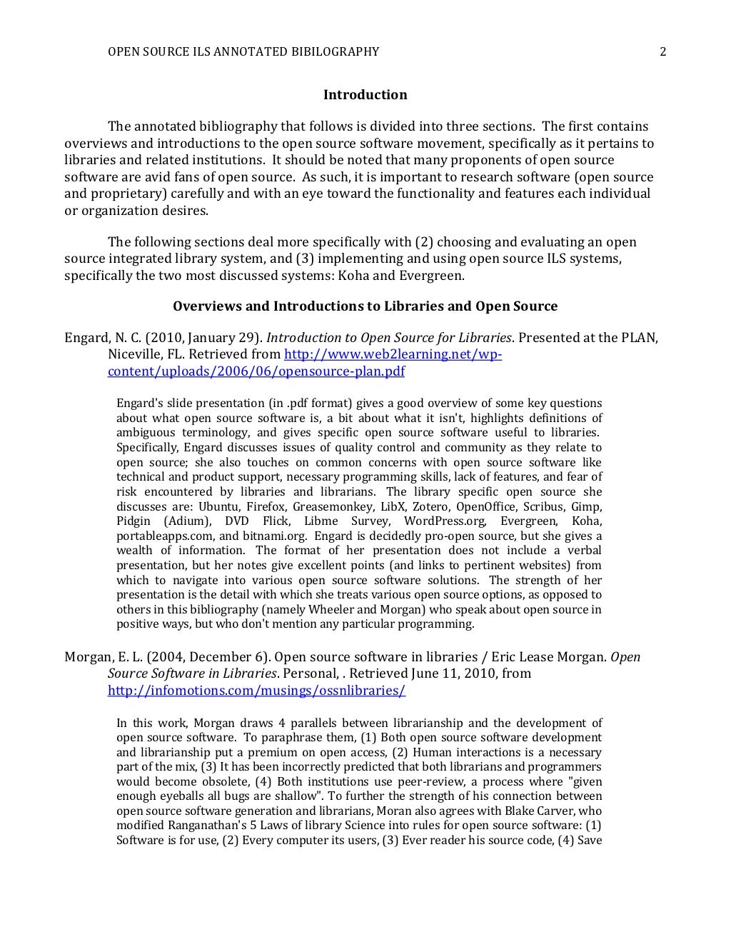 Vancouver style annotated bibliography image