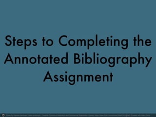 Photo by Daniela Hartmann (alles-schlumpf) - Creative Commons Attribution-NonCommercial-ShareAlike License https://www.flickr.com/photos/29487767@N02 Created with Haiku Deck
 