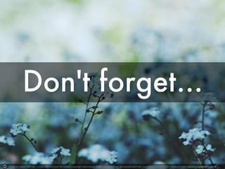 Photo by Noah Silliman - Creative Commons No known copyright restrictions https://unsplash.com/@noahsilliman?utm_source=haikudeck&utm_medium=referral&utm_campaign=api-Created with Haiku Deck
 