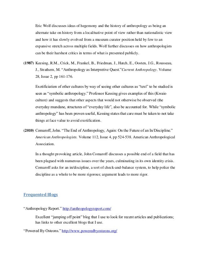 Annotated bibliography template image