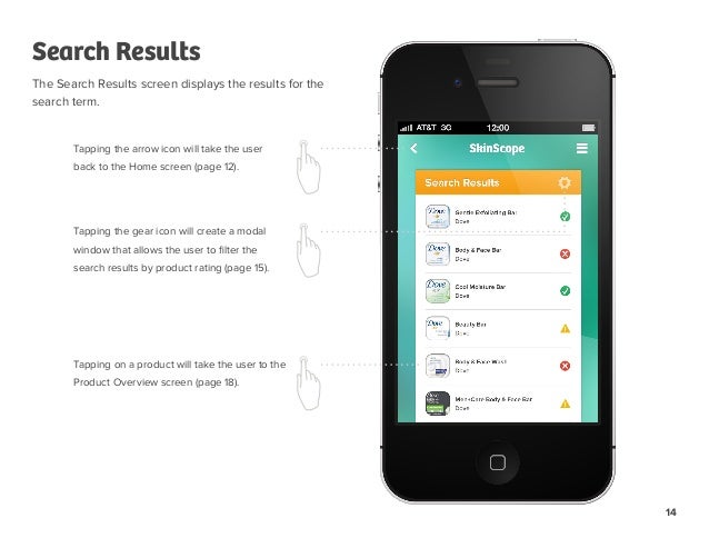 Skinscope Ios App Process Annotated Designs