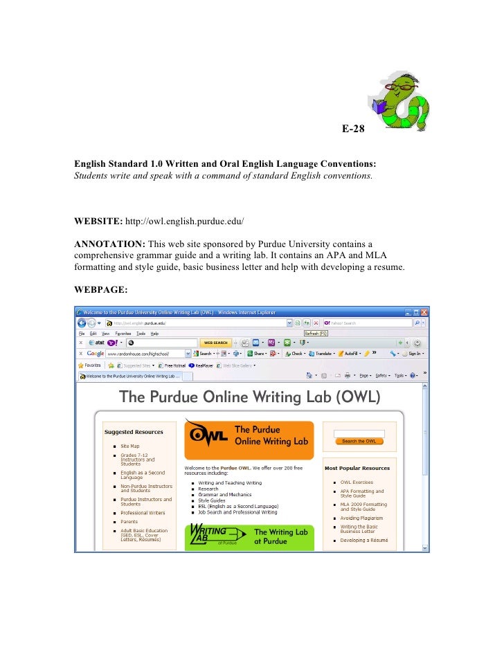 Write A Letter Site Http Owl English Purdue Edu Write A Letter Site Http Owl English Purdue Edu