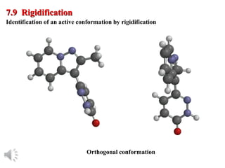 © Oxford University Press, 2013
7.9 Rigidification
Identification of an active conformation by rigidification
Orthogonal conformation
 
