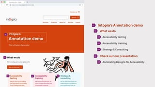 Annotating designs for accessibility | PPTX