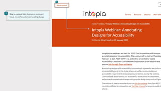 Annotating designs for accessibility | PPTX