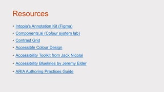 Annotating designs for accessibility | PPTX