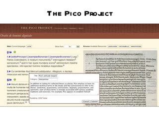 The Pico Project 