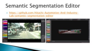 } https://github.com/Hitachi-Automotive-And-Industry-
Lab/semantic-segmentation-editor
 