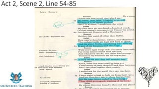 Annotation Guide: Romeo and Juliet - William Shakespeare | PPTX