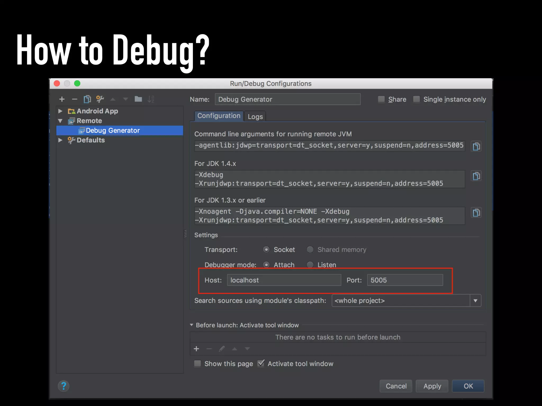How to Debug?
 