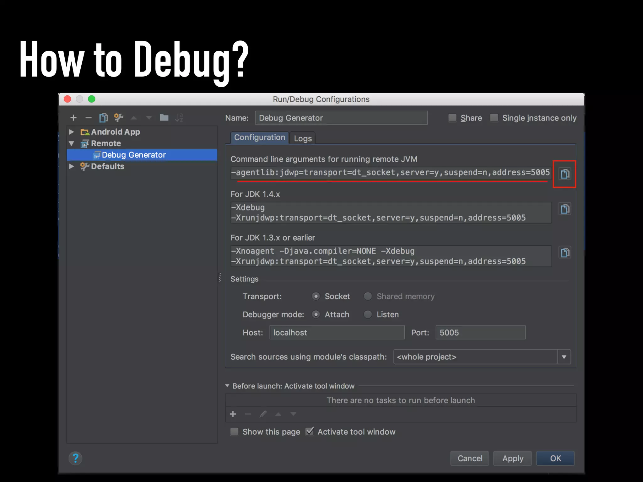 How to Debug?
 