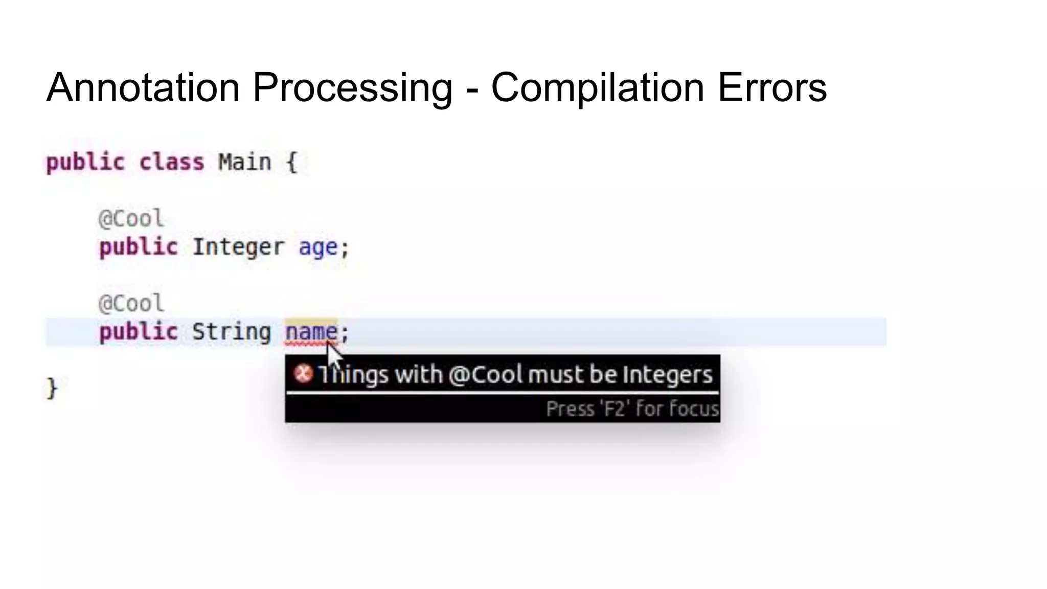 Annotations in Java | PPTX