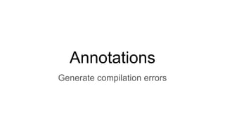 Annotations in Java | PPTX