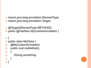 Annotations | PPT