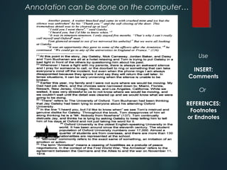 Annotations and cornell note taking | PPT