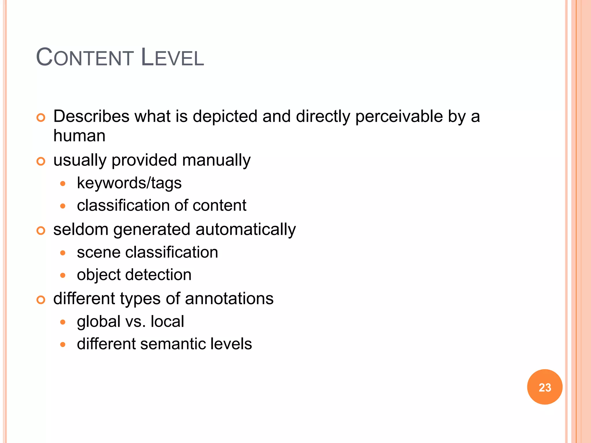 MULTIMEDIA ANNOTATION20