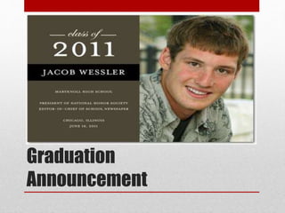Graduation
Announcement
 