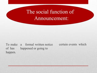 Comprehensive Guide to Writing Effective Announcements: Structure ...