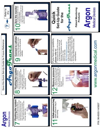 Quick Rinse Ifu Announcement Deliverables Temp | PDF