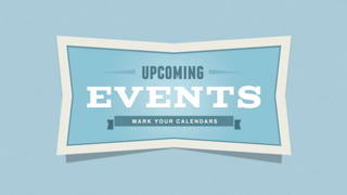 Announcements