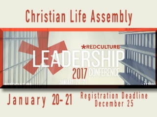 Announcements, 12/18/16