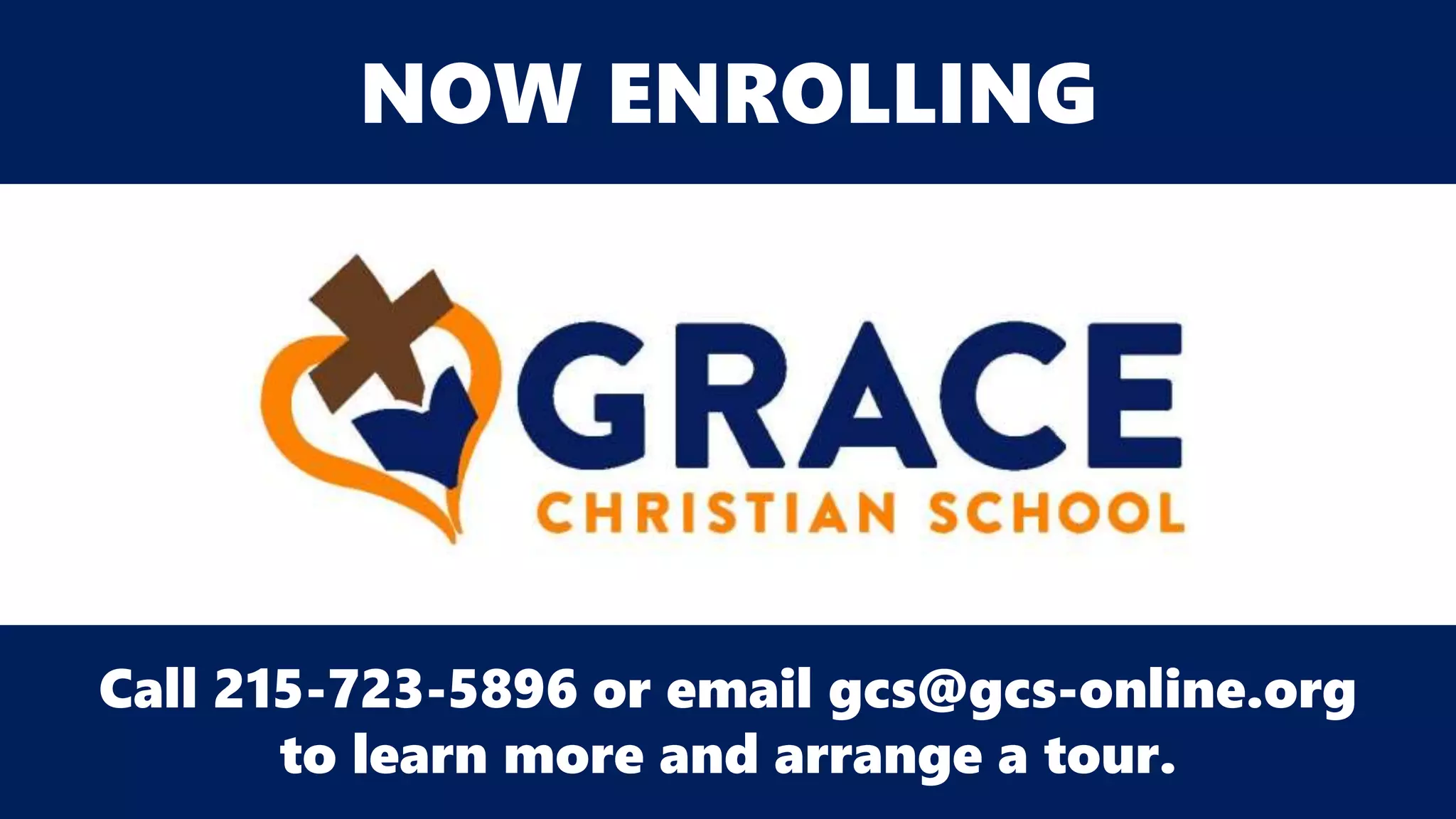 Call 215-723-5896 or email gcs@gcs-online.org
to learn more and arrange a tour.
NOW ENROLLING