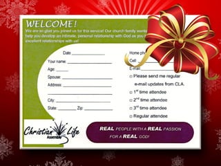 Announcements, 12/21/14