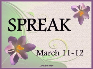 Announcements, 2/6/11