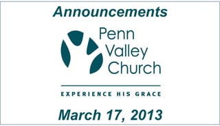 Announcements




March 17, 2013
 